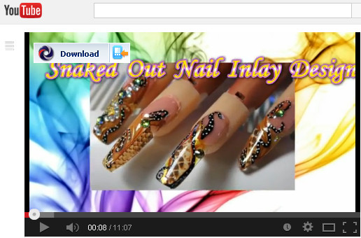 YOUTUBE-SNAKED OUT NAIL INLAY DESIGN YOUTUBE-SNAKED OUT NAIL INLAY DESIGN